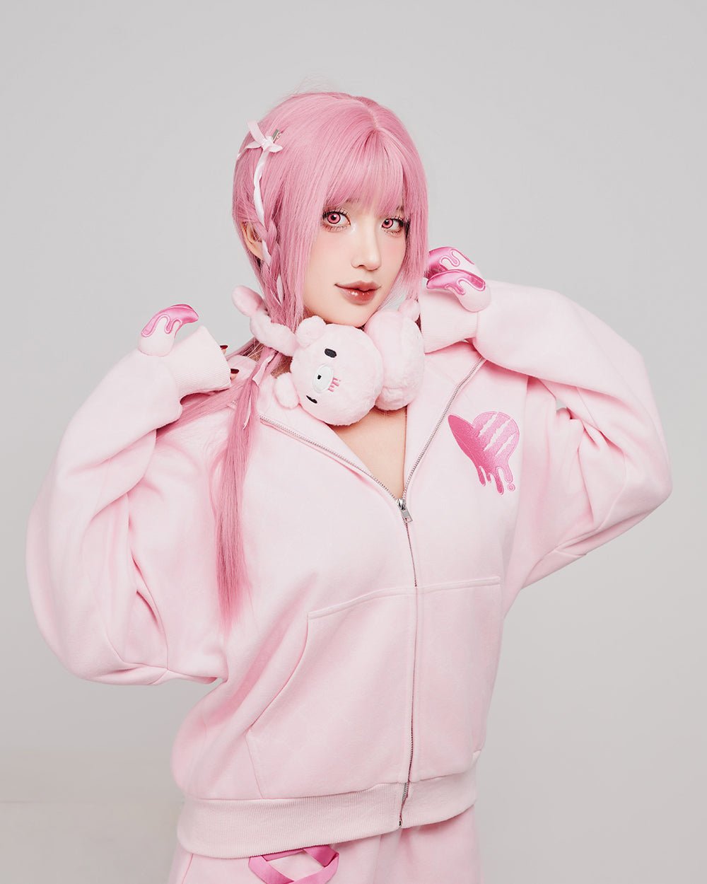 Pastel Winter Hoodie [MOEFLAVOR x Gloomy Bear]