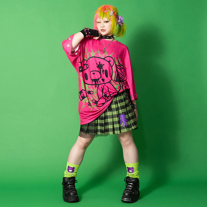 Menhera Chan x ACDC RAG Anime Shirt Anime Kawaii