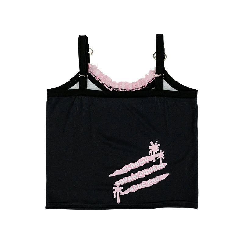 Gloomy x ACDC x Sophie Powers Sleeveless Camisole