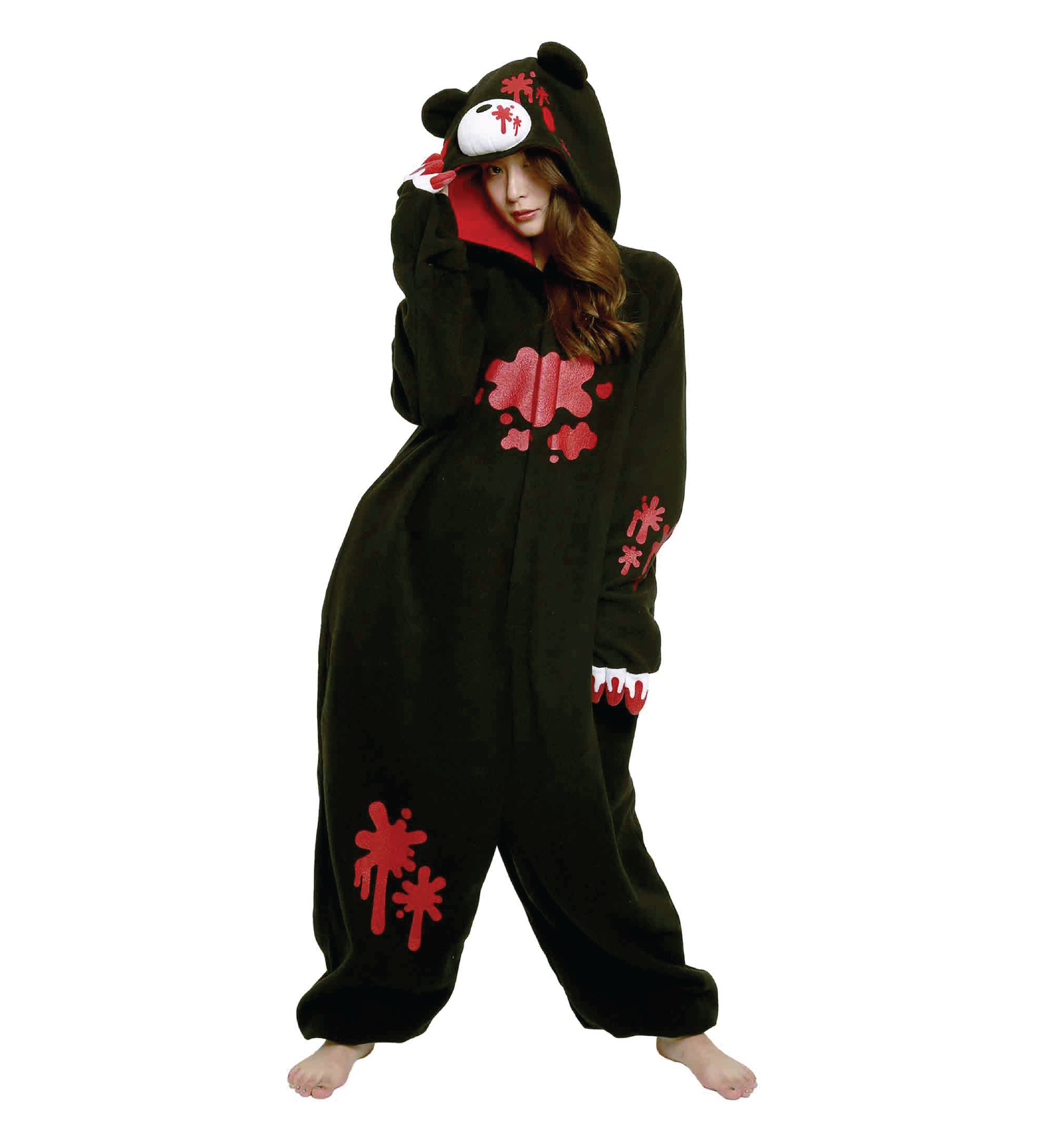 GLOOMY ブラック ルームウェア Mサイズ　グルーミー Gloomy Bear DELUXE Kigurumi BLACK
