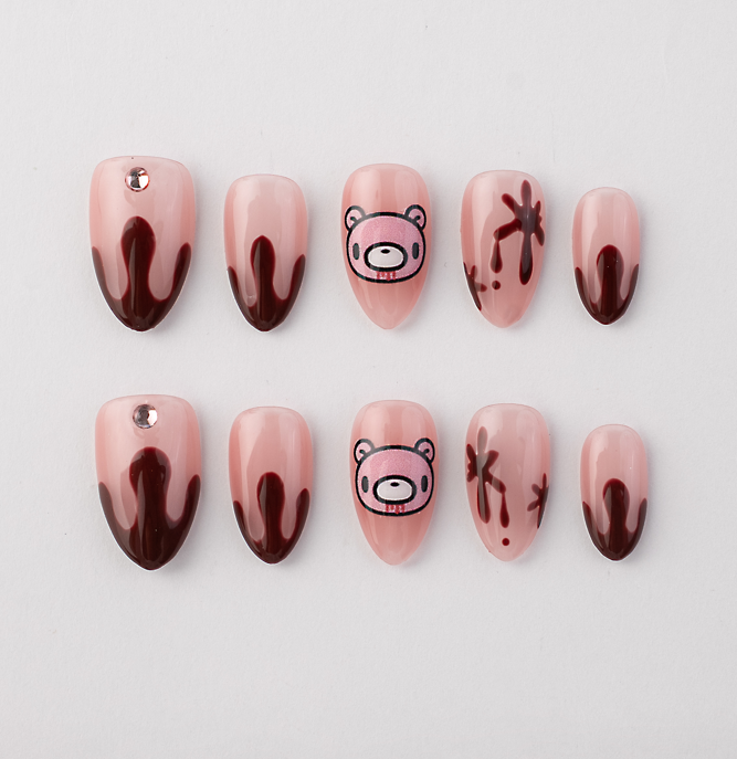 Gloomy Bear Press-On Nails