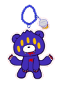 Gloomy Spider Monster Keychain