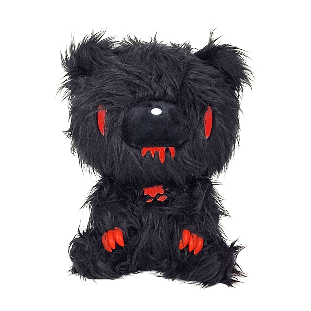 Shaggy Fur Black Gloomy Bear 7" Plush