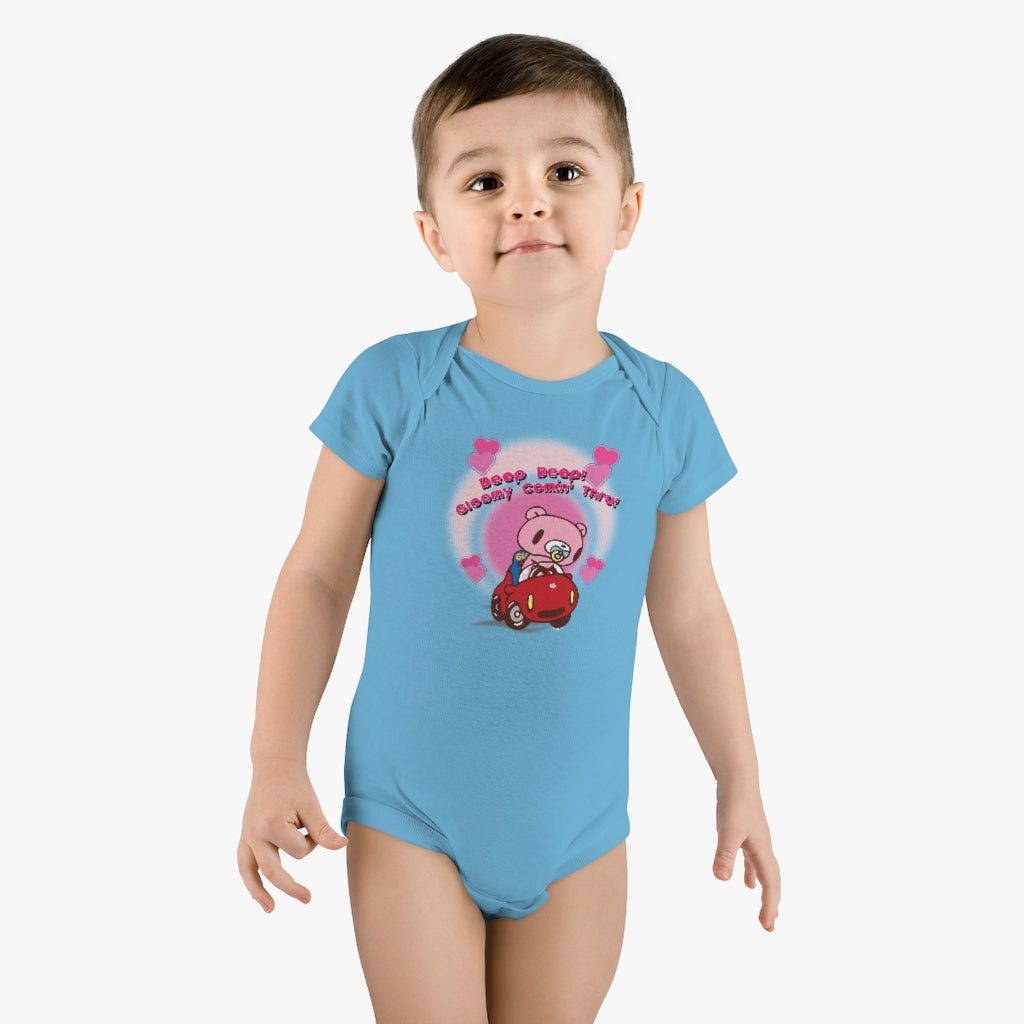 Gloomy Comin' Thru! - Baby Short Sleeve Onesie