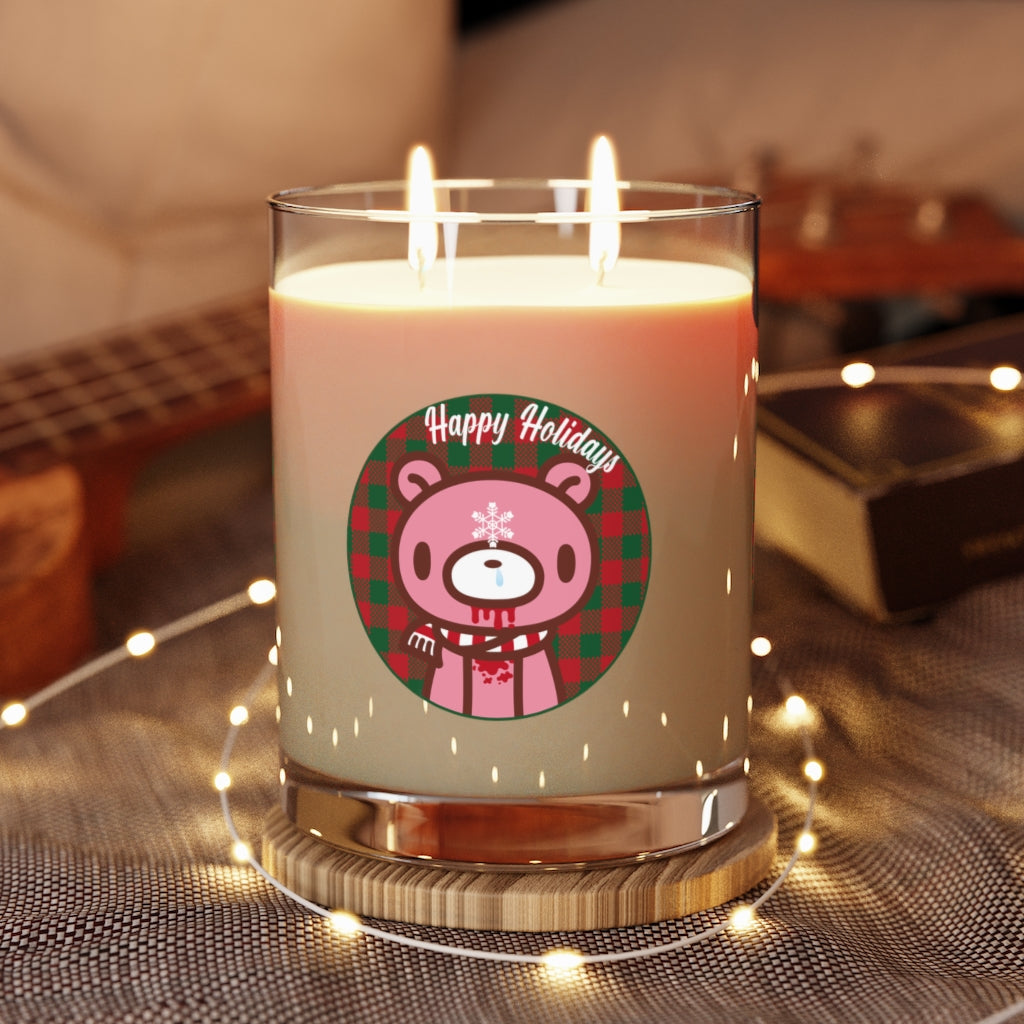 Gloomy Bear Happy Holidays Scented Candle, 11oz - Gloomy Bear Official