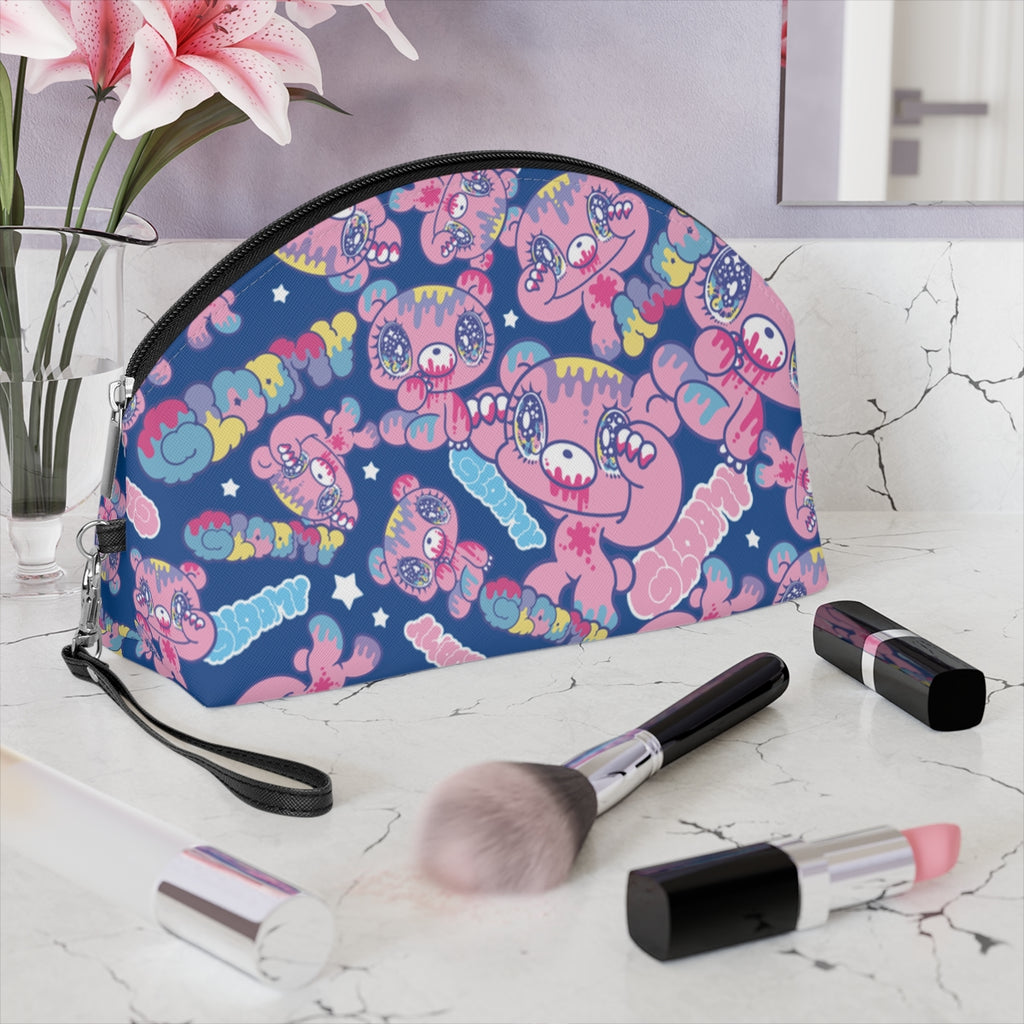 YURIE SEKIYA x GLOOMY BEAR ⭐️  BLUE GLOOMY MANIA Makeup Bag