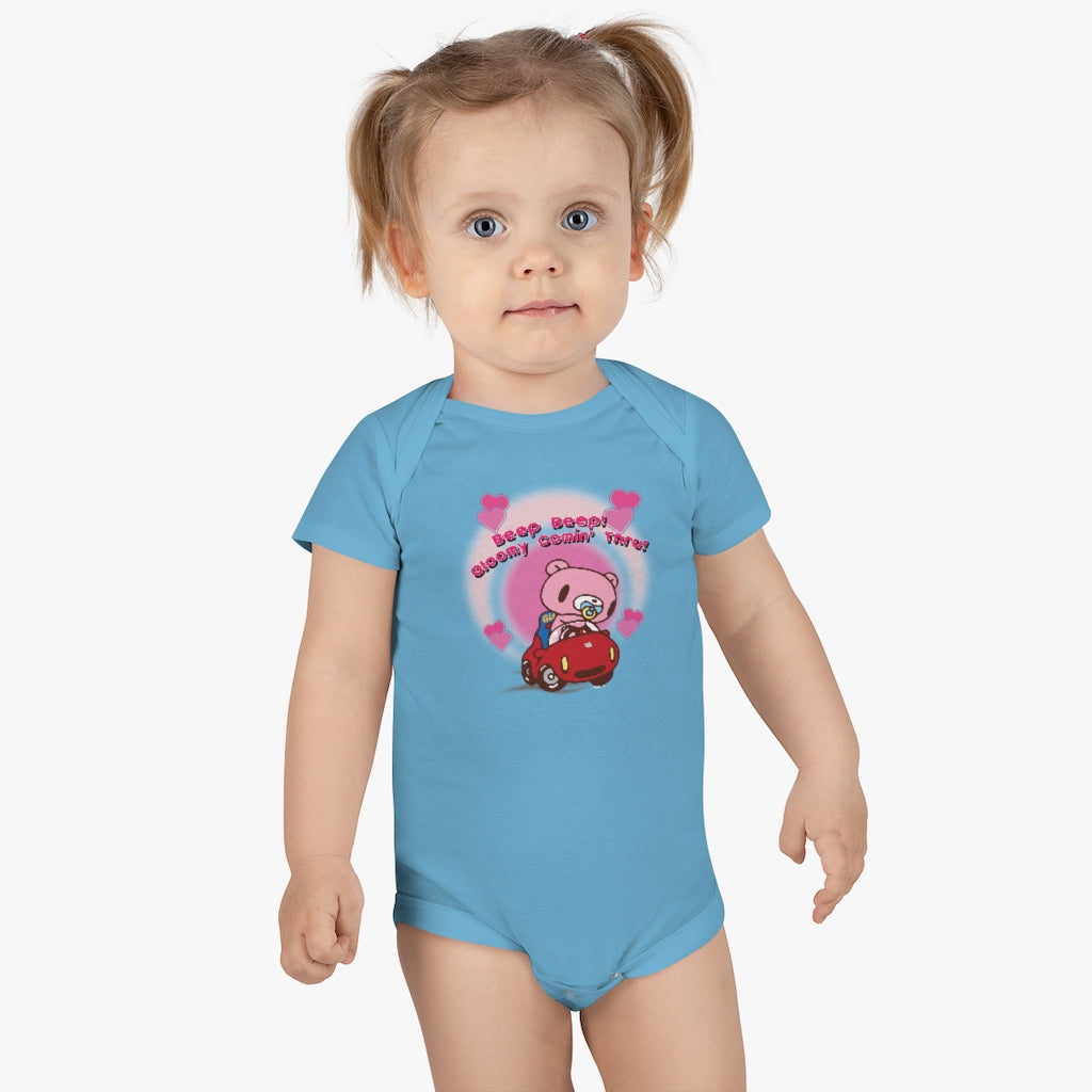 Gloomy Comin' Thru! - Baby Short Sleeve Onesie