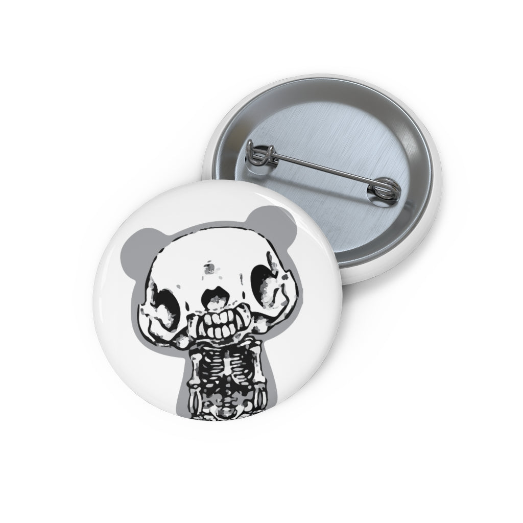 Skeleton Gloomy Button