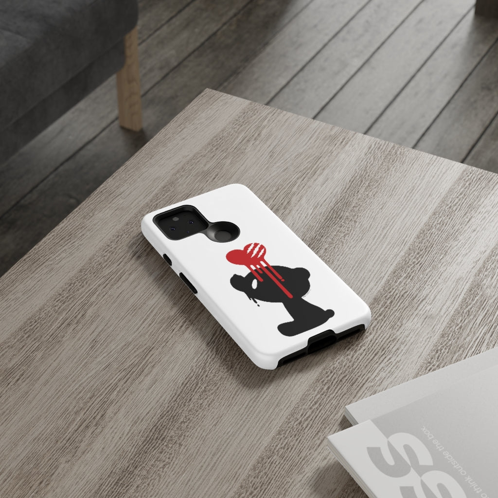 Gloomy Bear Heart - Dual Layer Phone Case [Updated!]