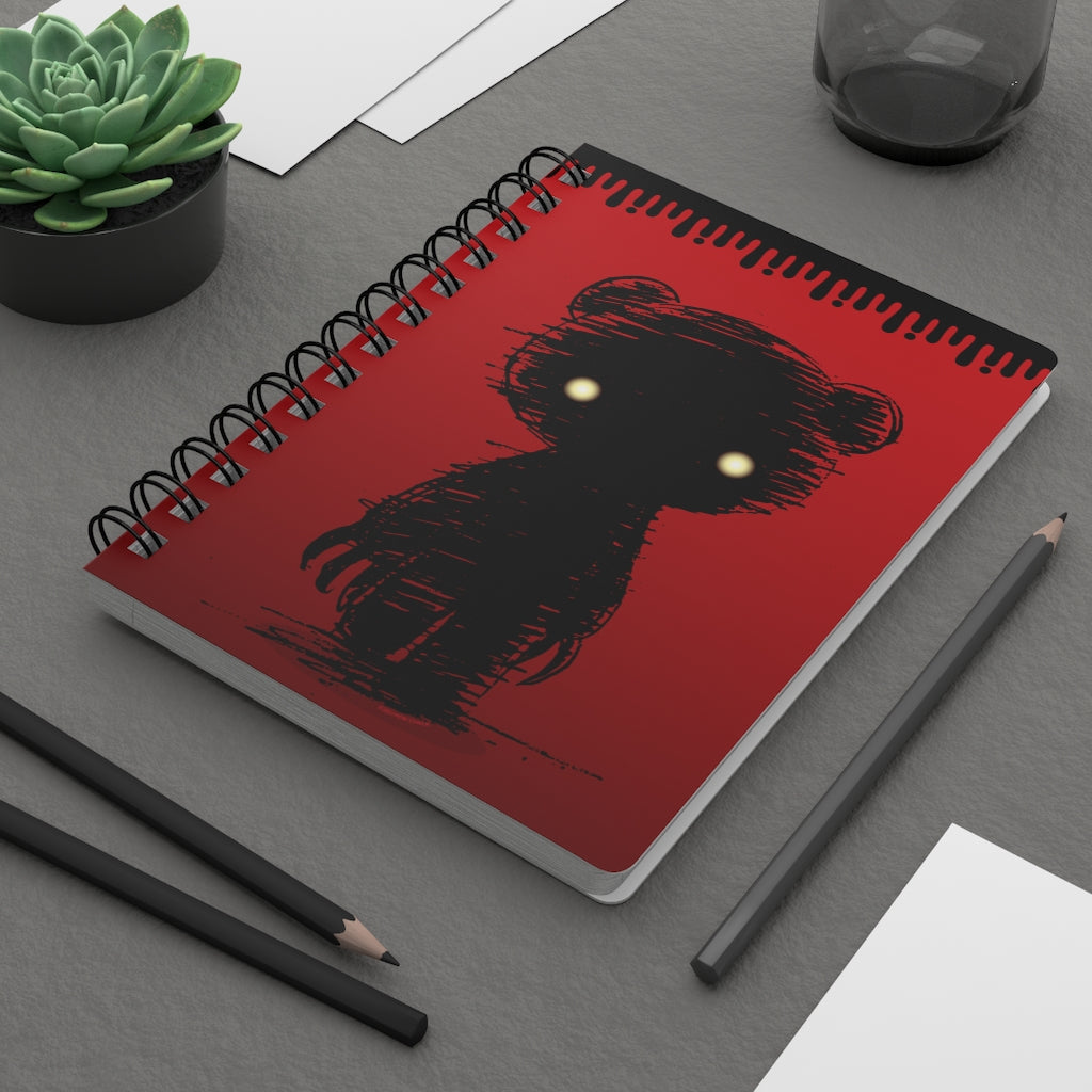 Shadow Gloomy Spiral Bound Journal