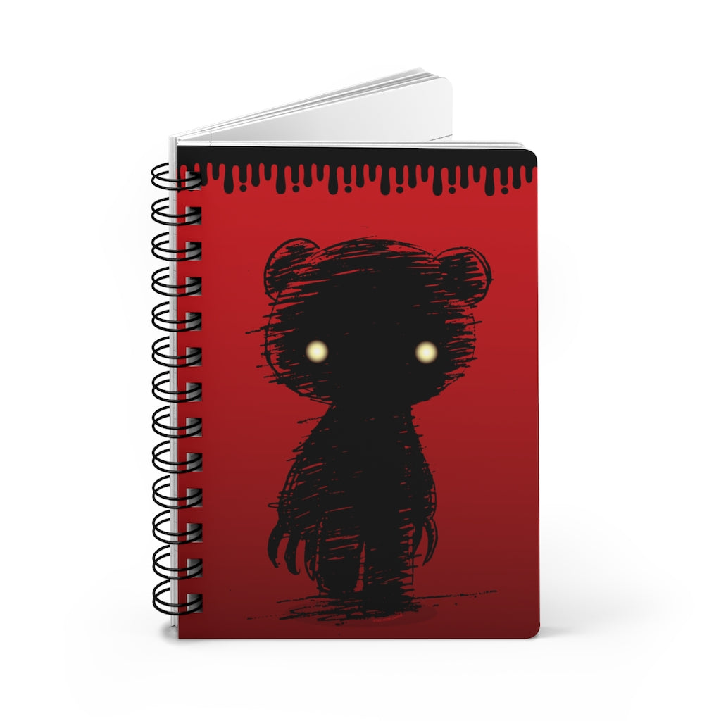 Shadow Gloomy Spiral Bound Journal