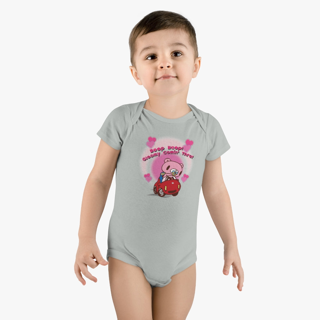 Gloomy Comin' Thru! - Baby Short Sleeve Onesie