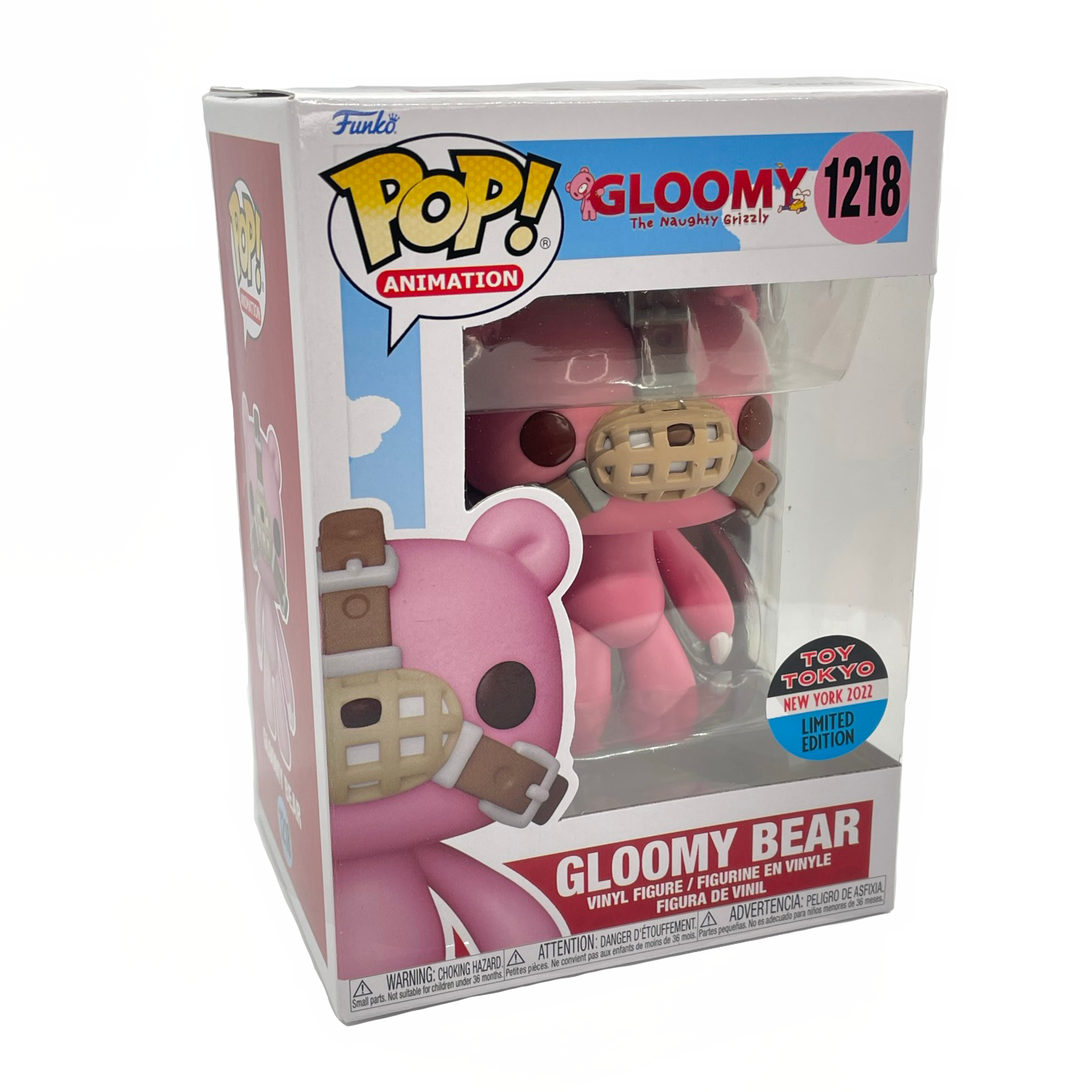 Gloomy Bear Muzzle Funko Pop - Toy Tokyo NYCC Exclusive