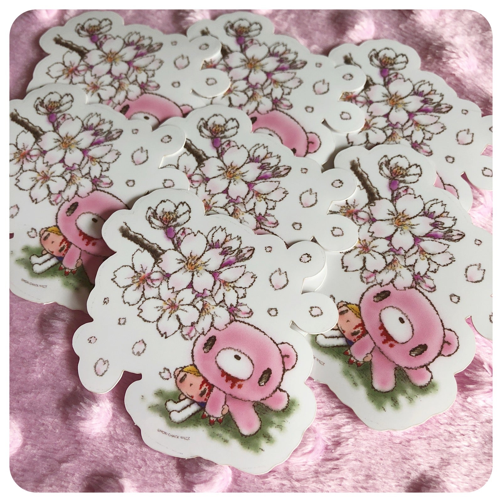 Sakura Gloomy & Pity Die-Cut Sticker