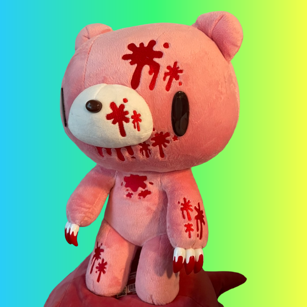 PINK Standing Very Bloody Gloomy Bear 18