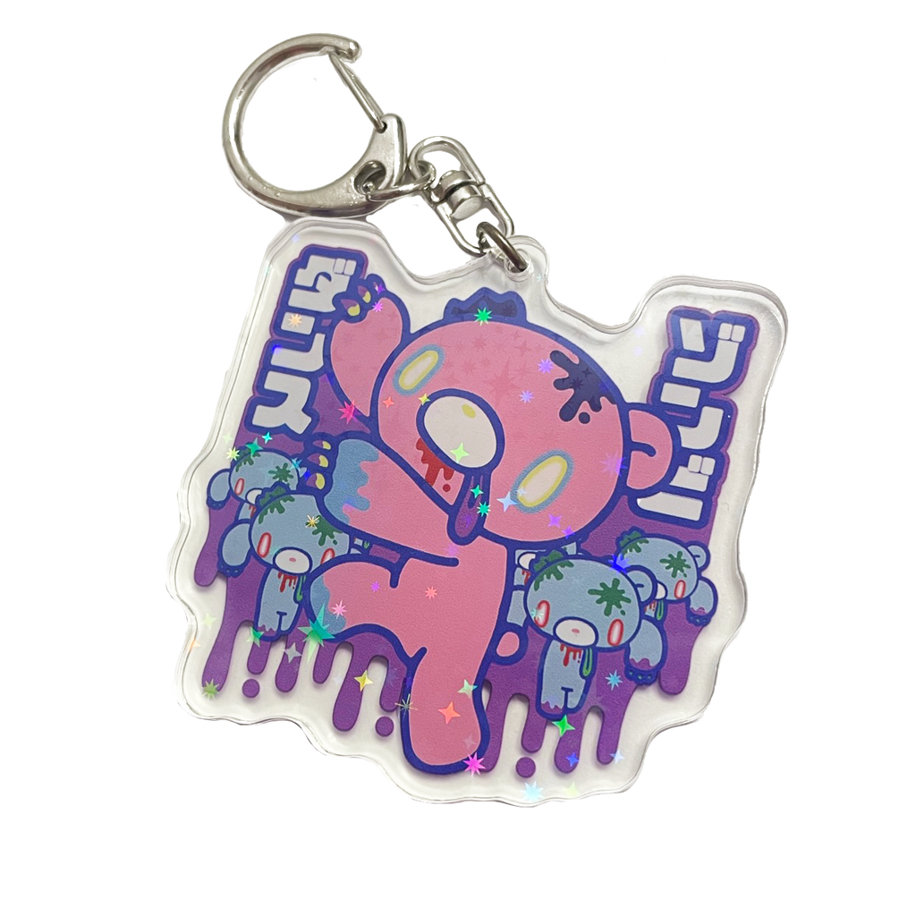 Zombie Dance Gloomy Bear Acrylic Keychain