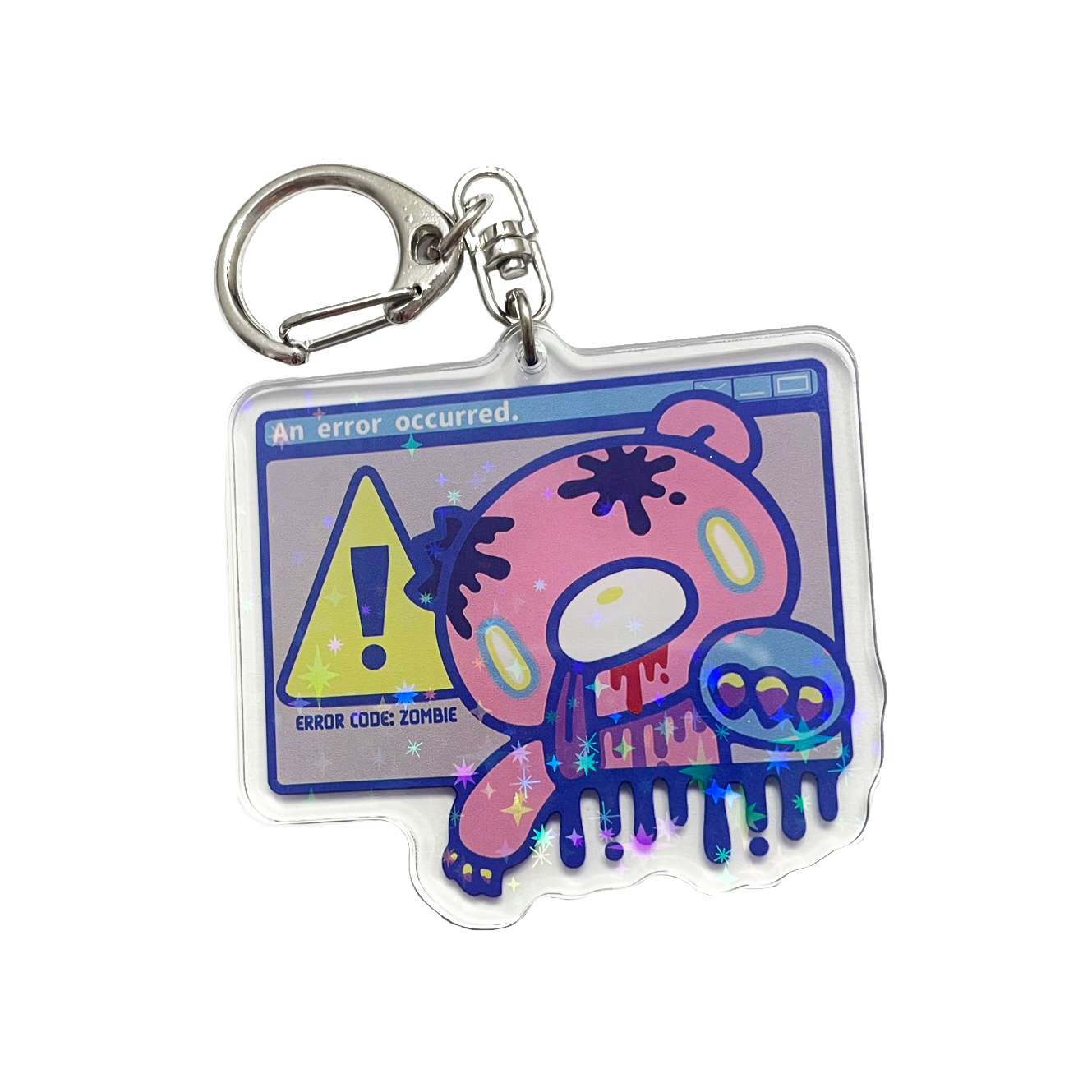 Error Code: Zombie Gloomy Bear Acrylic Keychain