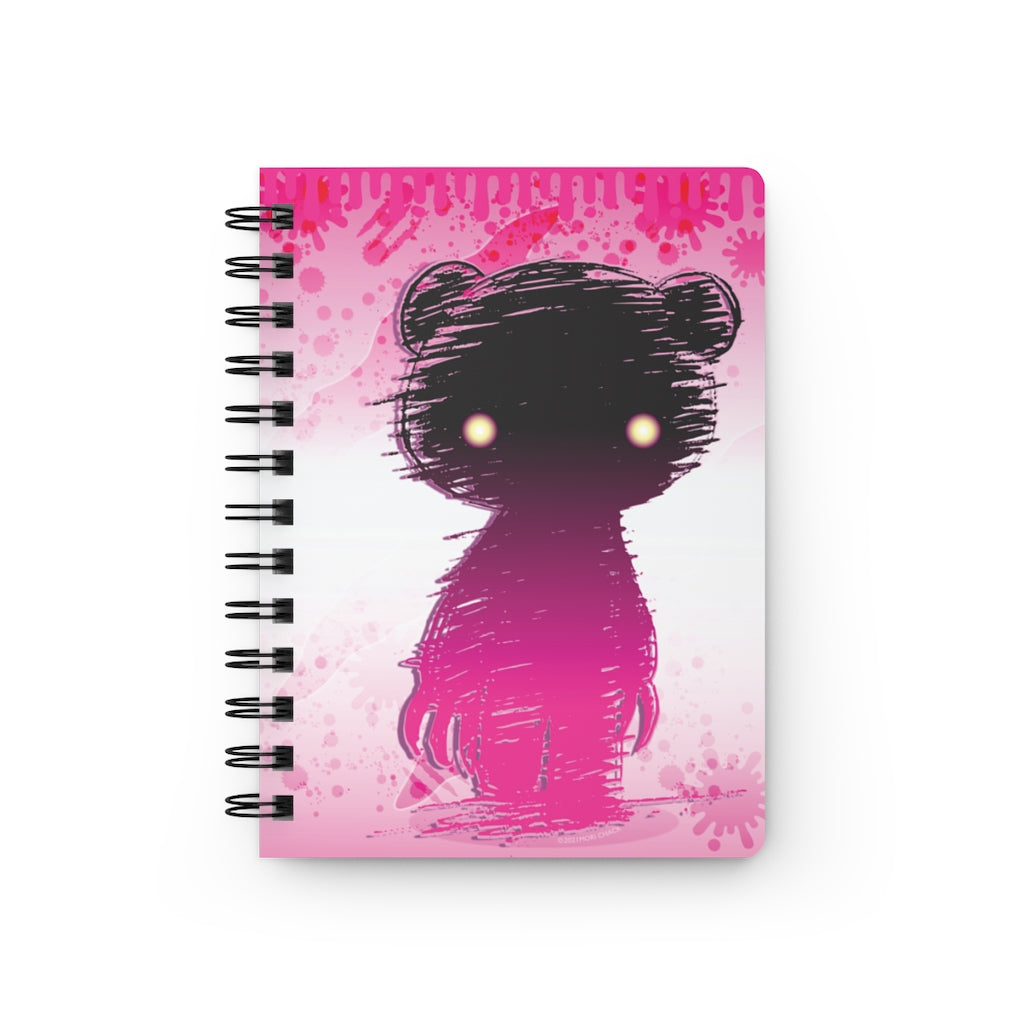 Neo-Abstraction Gloomy Spiral Bound Journal