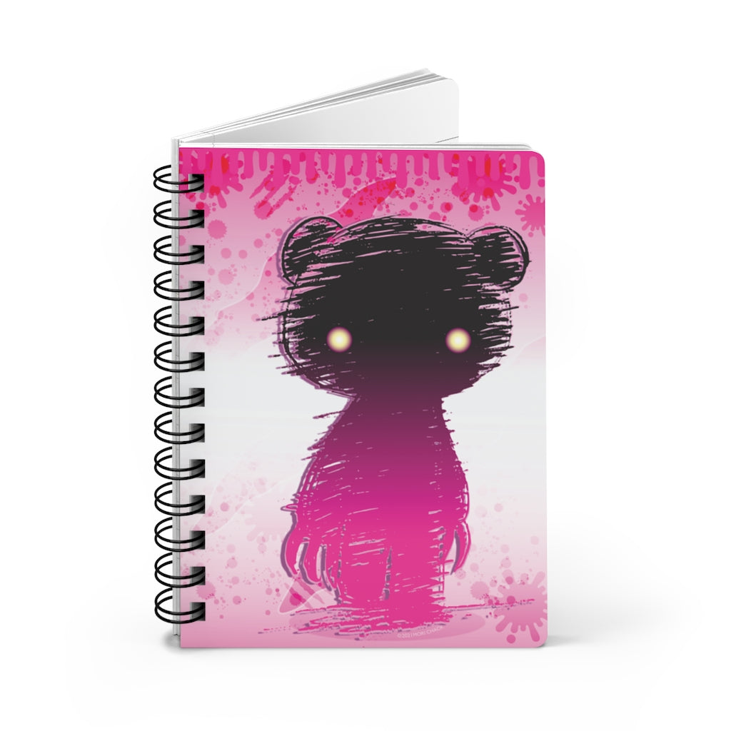 Neo-Abstraction Gloomy Spiral Bound Journal