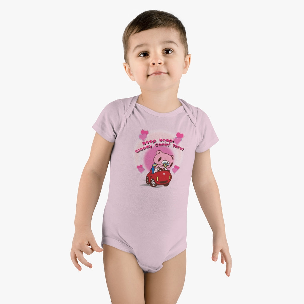 Gloomy Comin' Thru! - Baby Short Sleeve Onesie