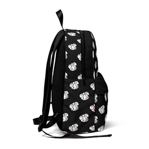 Side view of All purpose bunny backpack