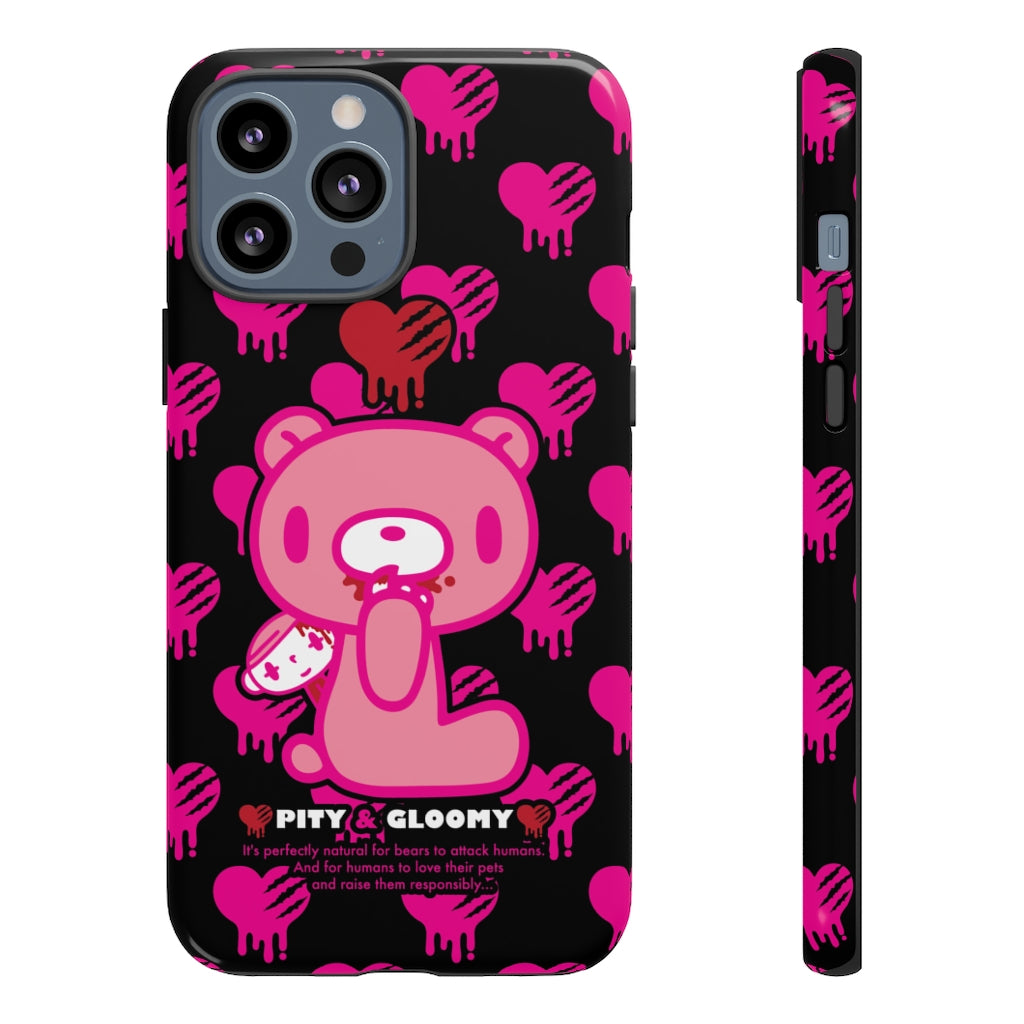 So GLOOMY! Pink Phone Case [Updated!] - Gloomy Bear Official