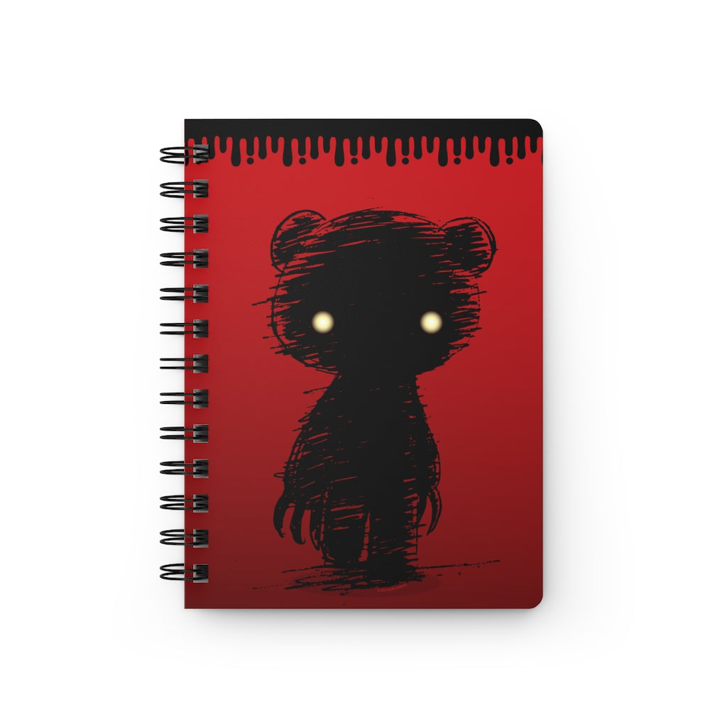 Shadow Gloomy Spiral Bound Journal