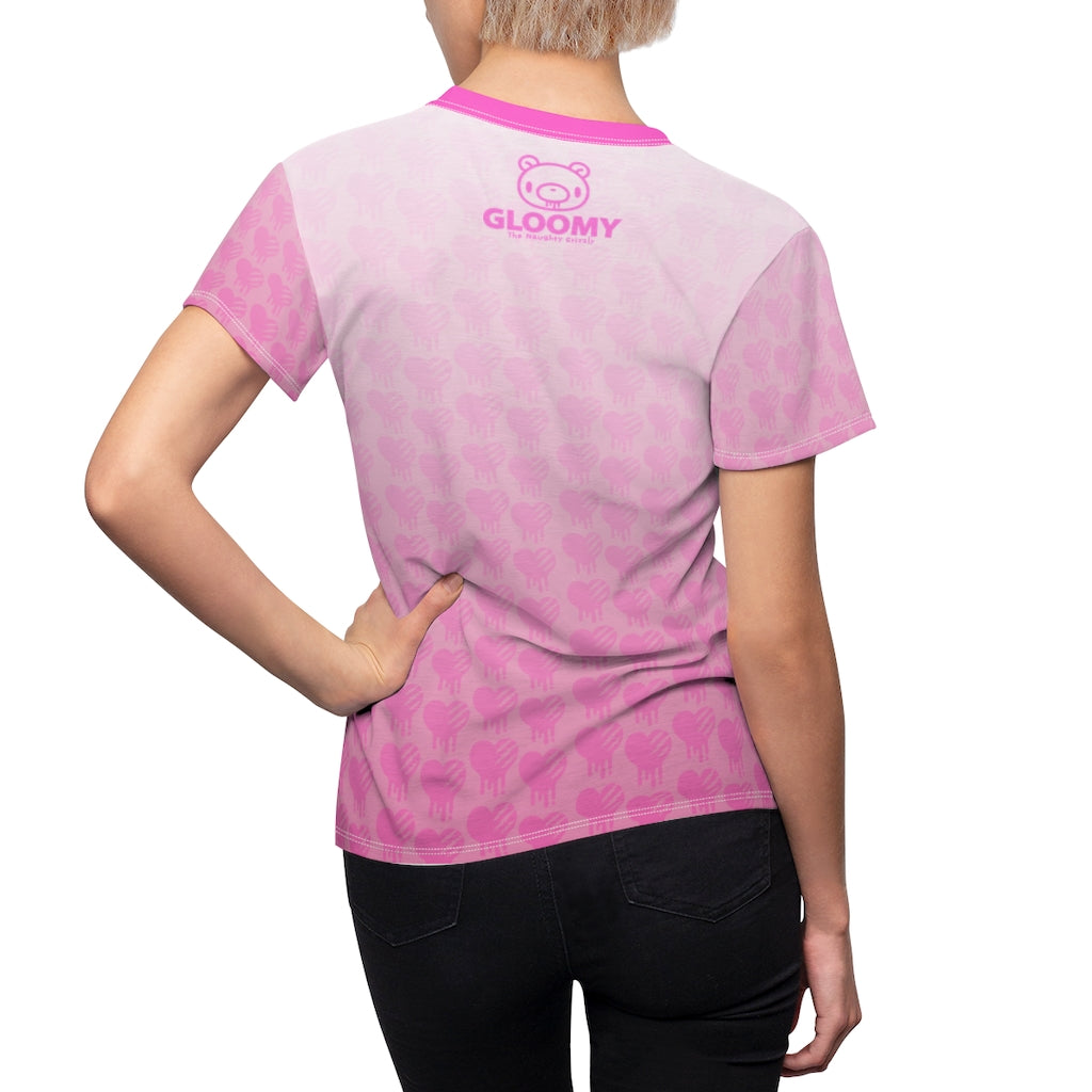 Sweet-Heart Gloomy Women's AoP Tee