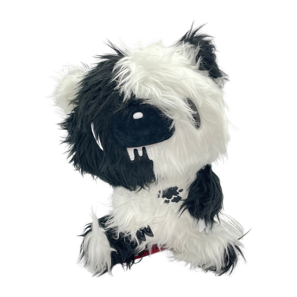 Shaggy Monotone White/Black Gloomy Bear 7